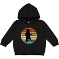 thumbnail image 2 of Inktastic Skateboard Bear Retro Sunset Toddler Hoodie, 2 of 4
