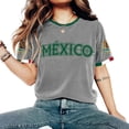 thumbnail image 3 of 2026 New Mexico Soccer Jersey Women, Mexican Jersey Soccer T-Shirt, Soccer Jersey 2D Graphic Crew Neck Short Sleeve Football Tee, Casual Daily Sport Top for Adult, 3 of 6