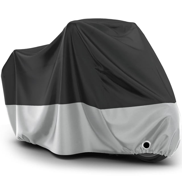 Funda para moto Favoto, impermeable y de ajuste universal para uso exterior