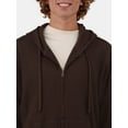 thumbnail image 2 of No Boundaries Hooded Thermal Shirt Hoodie, Men's & Big Men's, Sizes XS-5XL, 2 of 5