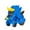 Blue Triceratops, variant on Godderr Boys Dinosaur Car Toys 3-9Y Kids Deformation Car Toys Toddlers Deformation Dinosaur Car Toys with Lights and Music Inertia Powered Car Toys