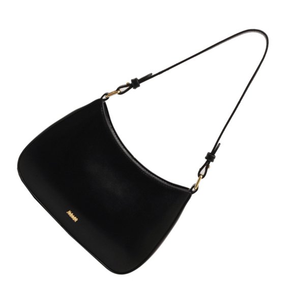 Aellinatey Elegant PU Leather Shoulder Bag For Women Solid Color Underarm Bags Handbag