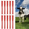 thumbnail image 4 of Highly Corrosive Strong Durability Cattle Identification Ring Identification ID Collars, Farm Accessory For Pet Supplies Red, 4 of 8