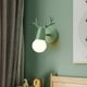 thumbnail image 4 of Wosthever Lámpara colgante LED montada en la pared, luces de pared modernas Vintage, herramienta de iluminación para el pasillo del dormitorio, Iluminación y accesorios Verde, 4 of 6