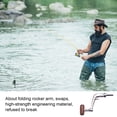 thumbnail image 3 of Meileang Fishing Reel Rocker Arm Folding Heavy Duty Universal Fishing Spinning Reel Power Handle Grip Replacement Parts Fishing Accessories, 3 of 8