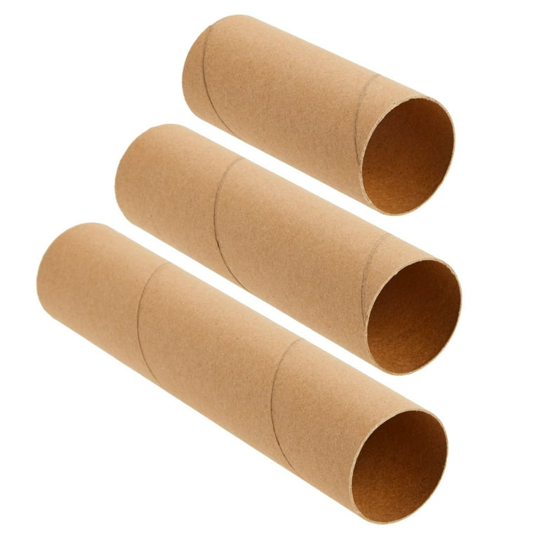 Brown Cardboard Tubes for Crafts, DIY Craft Paper Roll (1.6 x 4.7