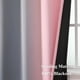 thumbnail image 5 of Cortinas Estelar Textiler Ombre Blackout 213x213cm Rosa/Gris, 5 of 9