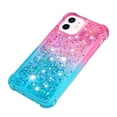 thumbnail image 5 of Funda para iPhone 12 Mini Transparente con Brillos Carcasa Protectora Antigolpes con Glitter Brillante, 5 of 5