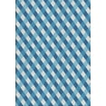 thumbnail image 1 of Ahgly Company Machine Washable Indoor Rectangle Transitional Blue Lagoon Blue Area Rugs, 5' x 8', 1 of 7