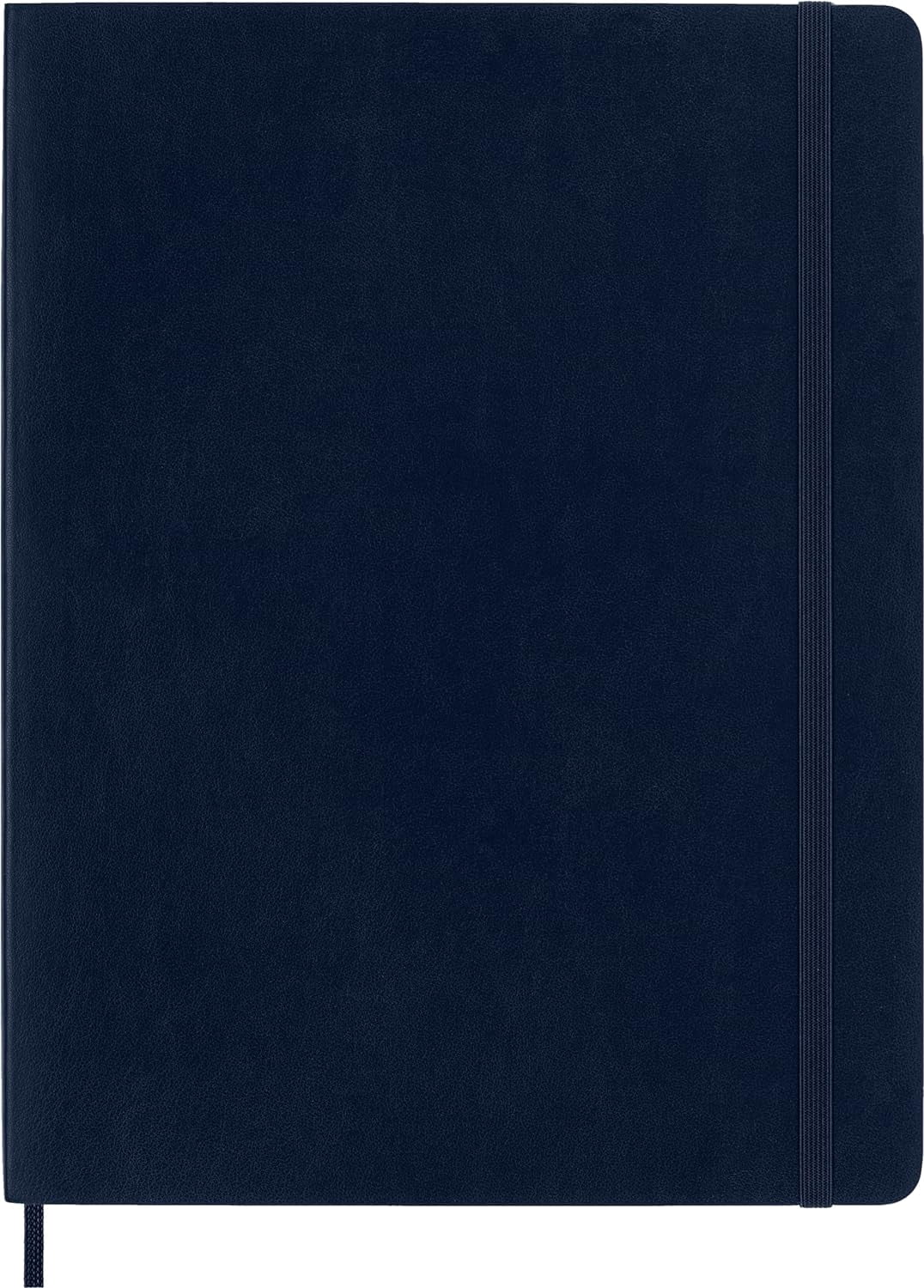 Moleskine Classic Notebook, Extra Large, Plain, Sapphire Blue, Soft Cover (7.5 X 10) (Other)