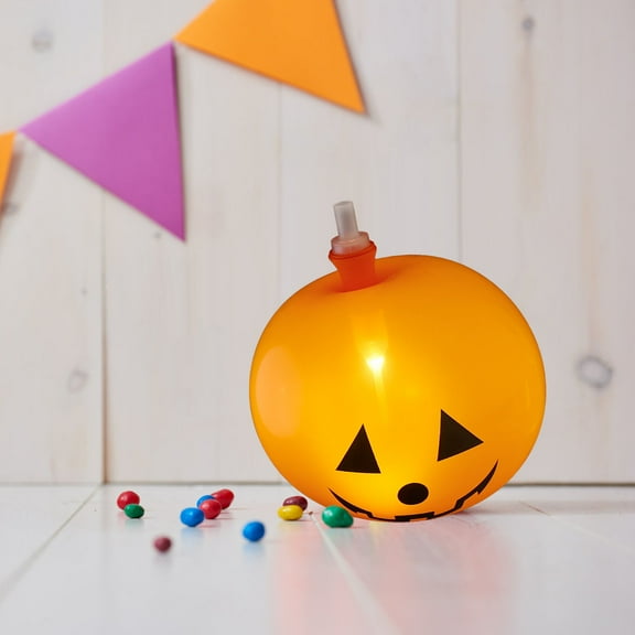 FONDOTIN Glow In Dark Balloons White Latex 15Pcs 7.5X7.5X6.7In