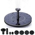 thumbnail image 1 of Lelestar Birdbath Solar Fountain Pump 15W Circle Garden Solar Powered Water Pump Floating Fountain Pump for Birdbaths&Ponds Solar Powered Water Founta_Perfect Gift, 1 of 5