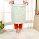 thumbnail image 3 of Cesta de lavandería de tela de algodón y lino, sencilla, moderna, impermeable, plegable, para guardar ropa, para el hogar, grande, redonda, 3 of 6