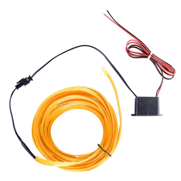 Car Skirt Edge Line Universal 5m Single Side Line Super Flexible 12v Luminous Line Auto Accessorie Atmosphere Light DecorativeredChina He Qiyong unisex