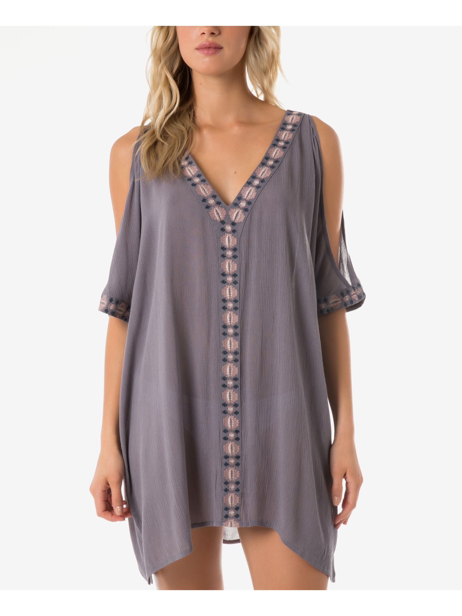 Neck Swimsuit Cover Up 