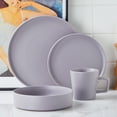 thumbnail image 3 of Stone + Lain Cleo Stoneware Collection Dinnerware Set, 16-Piece Service for 4, Light Gray, 3 of 6