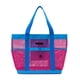 thumbnail image 2 of Bolsa de ducha de malla con 5 compartimentos, portátil, para colgar en seco, ideal para dormitorios universitarios, viajes, camping, baño, playa, natación, gimnasio, ropa, almacenamiento de compras., 2 of 6
