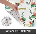 thumbnail image 3 of Kdxio Pretty Floral With Leaves,16" x 24", Non-Slip Front Door Mats,Outdoor Welcome Mat Washable, 3 of 9