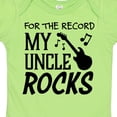 thumbnail image 4 of Inktastic For the Record, My Uncle Rocks Boys or Girls Baby Bodysuit, 4 of 5