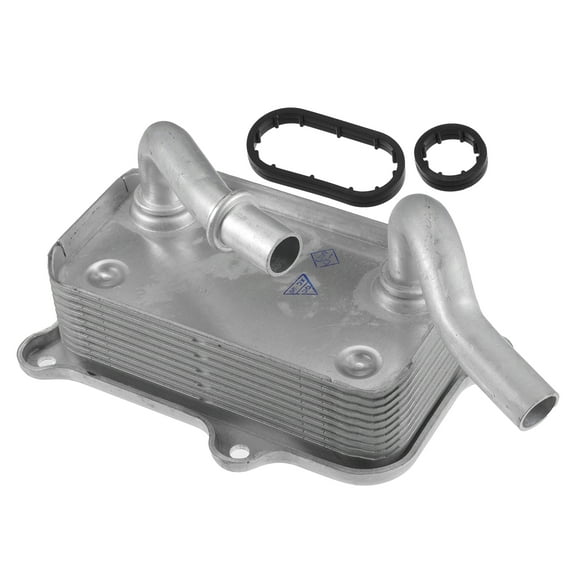 Unique Bargains Engine Oil Cooler Kit Compatible for Mercedes-Benz C240 Aluminum Alloy Silver Tone with O-ring Seals
