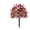 Pink #012, variant on Outdoor Artificial Fall Flowers with Ground Stake, Artificial Fall Pumpkin Garden Stakes, Fall Orange Flowers for Front Porch, Patio, Garden, Thanksgiving Decoration, 19.7in