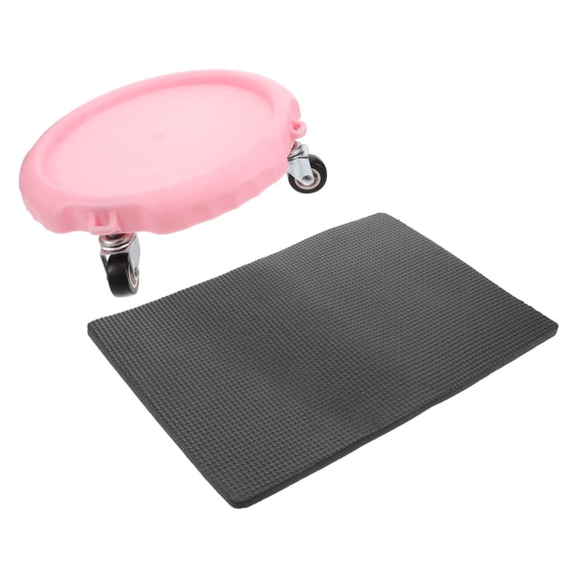 FUTUREORYY 1Set Abdominal Training Sliding Disc Pink Fitness Equipment for Joint Friendly Workouts
