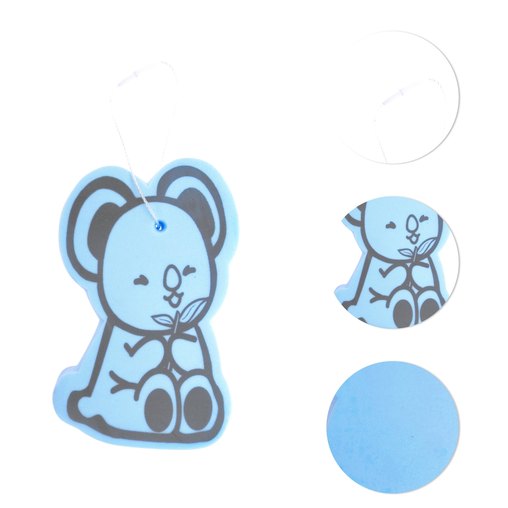 Unique Bargains Cartoon Bath Brush Body Scrubber 4.53"x2.76"x1.1" Blue