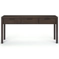 thumbnail image 2 of Simpli Home Hollander 60 inch Wide Solid Wood Contemporary Console Table in Warm Walnut Brown, 2 of 7