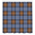 thumbnail image 2 of Ambesonne Checkered Shower Curtain, Plaid Tartan English Tile, 69"Wx70"L, Dark Ceil, 2 of 4