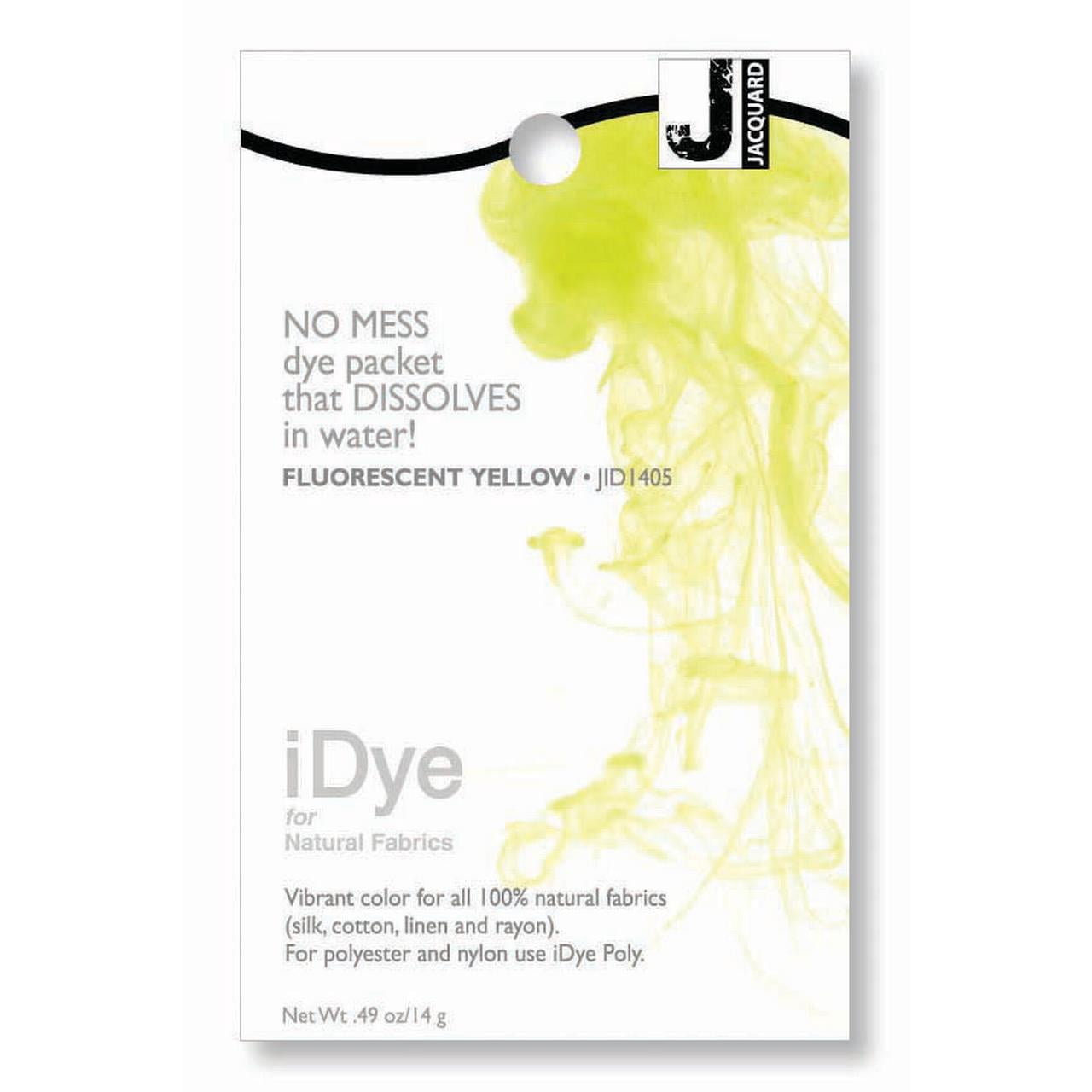 Jacquard iDye Fabric Dye Natural Fibres  14g Sun Yellow