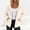 Beige plus size hooded jacket a1, variant on Women Plus Size Hooded Jacket Zip Up Casual Loose Outerwear Beach Cover Up Spring Fashion Clothes, Black 3XL