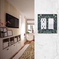 thumbnail image 5 of Yayeee Rocker Switch Wall Plate 1-Gang 4.6"x2.9" Home Decorative Outlet Cover, Shadowy Forest Pattern, 5 of 6