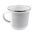 thumbnail image 2 of Modern Steel Camping Mug, Zig Zag Chevron Lines Angled Stripes Wave Sealife Theme Like Repeating Pattern Image, Printed Thermal Cup for Camping and Outdoor Activities, by Ambesonne, 2 of 2