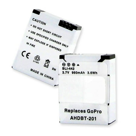 Image of GOPRO AHDBT HERO 3 3.7V 960MAH Battery + Free Shipping