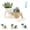 Beige, variant on Lazy Guy Planter, Funny Planters Smily Face Planter Pot with Drainage Hole, Cute Resin Flower Head Planters Unique Lying Down Figure Succulent Pots for Home Garden Decor