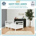 thumbnail image 4 of Dream On Me Polar Express Toddler Bed in White, 4 of 14