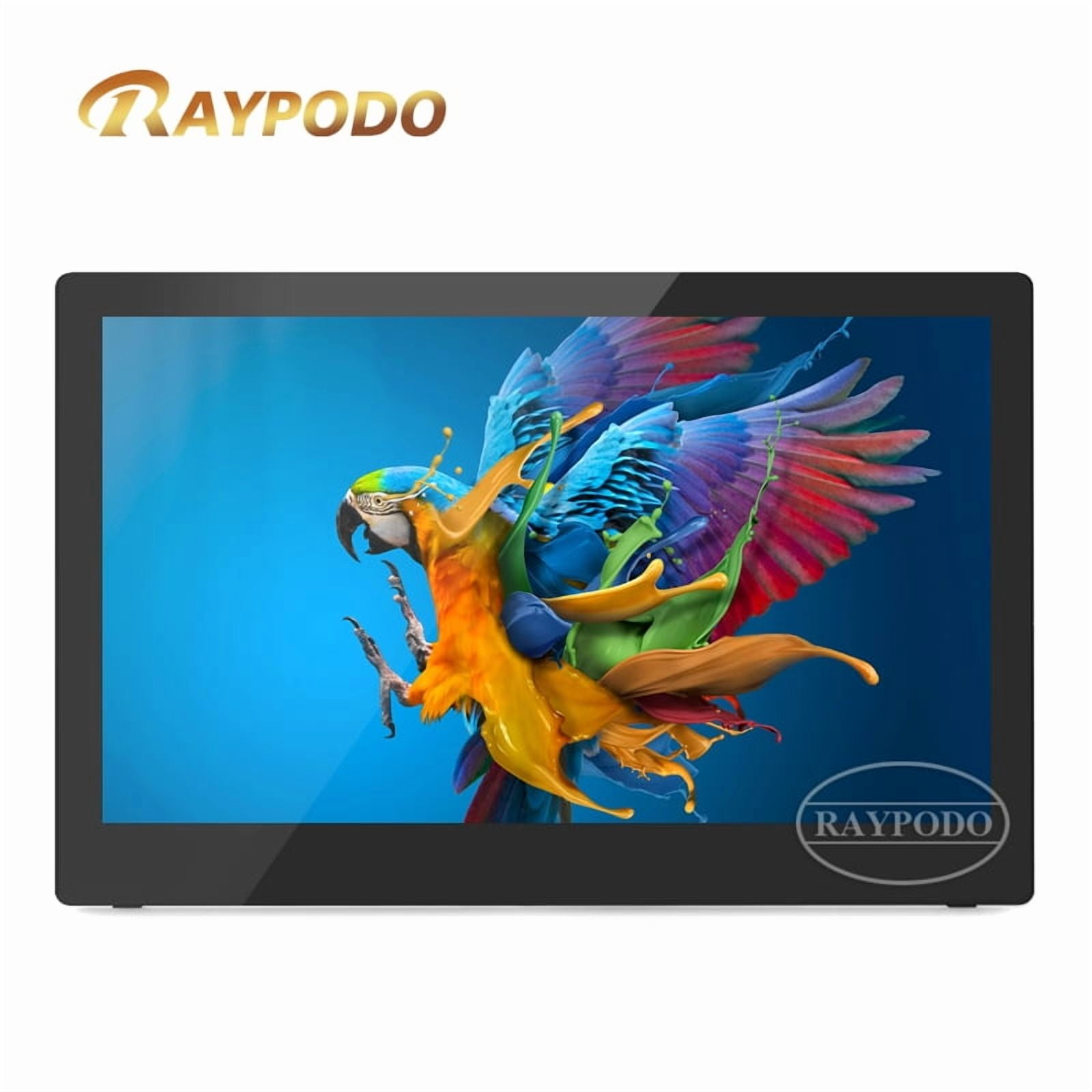 ​​Raypodo 18.5 Inch Android 11 Digital Signage Player - RK3566 Quad-Core Tablet with 10-Point Capacitive Touch Screen, VESA Mount & Adjustable Stand​​