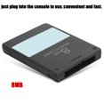 thumbnail image 2 of PS2 Memory Card, Game Memory Card Memory Card for PS2, 8M/16M/32M/64M Free MCboot FMCB Memory Card Game Data Saver for PS2 Console[8M], 2 of 9