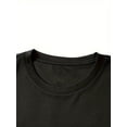 thumbnail image 3 of Men's Short Sleeve Crew Neck Casual Sports T-Shirt - Cotton Letter & Animal Print Summer Outdoor Top, Casual Sporty Tee, Summer Gifts, 3 of 8