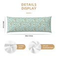 thumbnail image 3 of Balery Cute Honeybees Funda Protectora para Almohada Corporal de Algodón Hipoalergénico con Cierre(55 x 21 pulgadas), Almohadas No Incluidas, 3 of 7