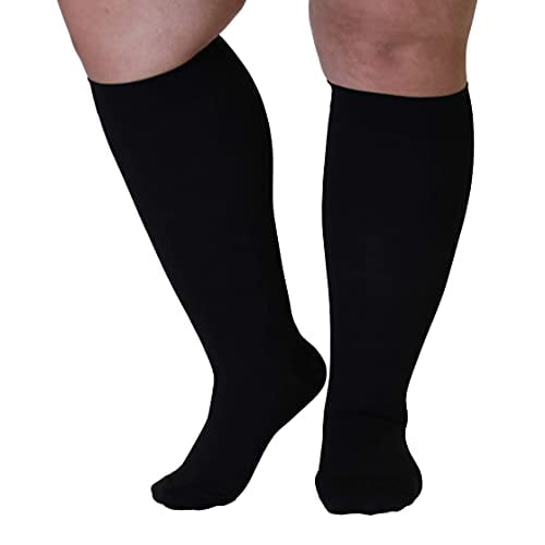 5XL Mojo Compression Socks 2030mmHg for Extra XXWide Ankle Calf