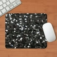 thumbnail image 3 of CafePress - Chic Glitter Black Sequins Mousepad - Non-slip Rubber Mousepad, Gaming Mouse Pad, 3 of 6