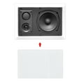 thumbnail image 2 of PYLE-HOME PDIW57 - In-Wall / In-Ceiling Dual 5.25'' Enclosed Speaker System, 2-Way, Flush Mount, White, 2 of 6