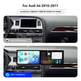 thumbnail image 4 of ZWNAV Dual 9.1 inch Screen Car Radio For Audi A6 2010-2011 Android 15 Multimedia Player GPS Navigation Auto DSP Stereo Host, 4 of 12