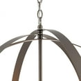 thumbnail image 5 of Yosemite Home Decor Tira 6-Light Metal Orb Chandelier in Satin Nickel, 5 of 5