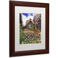 thumbnail image 2 of Trademark Fine Art "The Painter's Studio" Canvas Art by David Lloyd Glover, White Matte, Wood Frame, 2 of 4