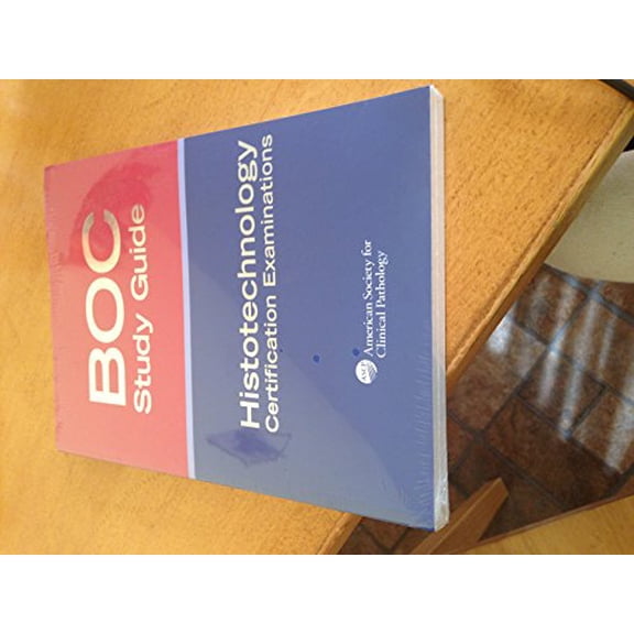 Pre-Owned BOC Study Guide - Histotechnology Certification Exams (Paperback) 0891896112 9780891896111
