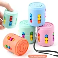 thumbnail image 2 of Rotating Magic Bean Toys, Magic Bean Cube Fingertip Toys, Hand Spinner Puzzle Sensory Toys Decompression Toys, Reliever Stress Toys For Children Teens & AdultsOrangeNosize Gao Jinjia unisex, 2 of 2