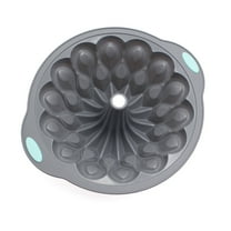 Tunhigl 9-Inch Non-Stick Silicone Bundt Cake Pan for Holiday Baking Oven Microwave Dishwasher Safe Easy Release Flexible Design