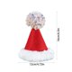 thumbnail image 3 of Fiudx Ofertas relámpago del día Gorro de muñeco de nieve con forma de árbol de Navidad para mascota, peluche mediano de Shiba Inu, bonito disfraz para las fiestas, 3 of 6